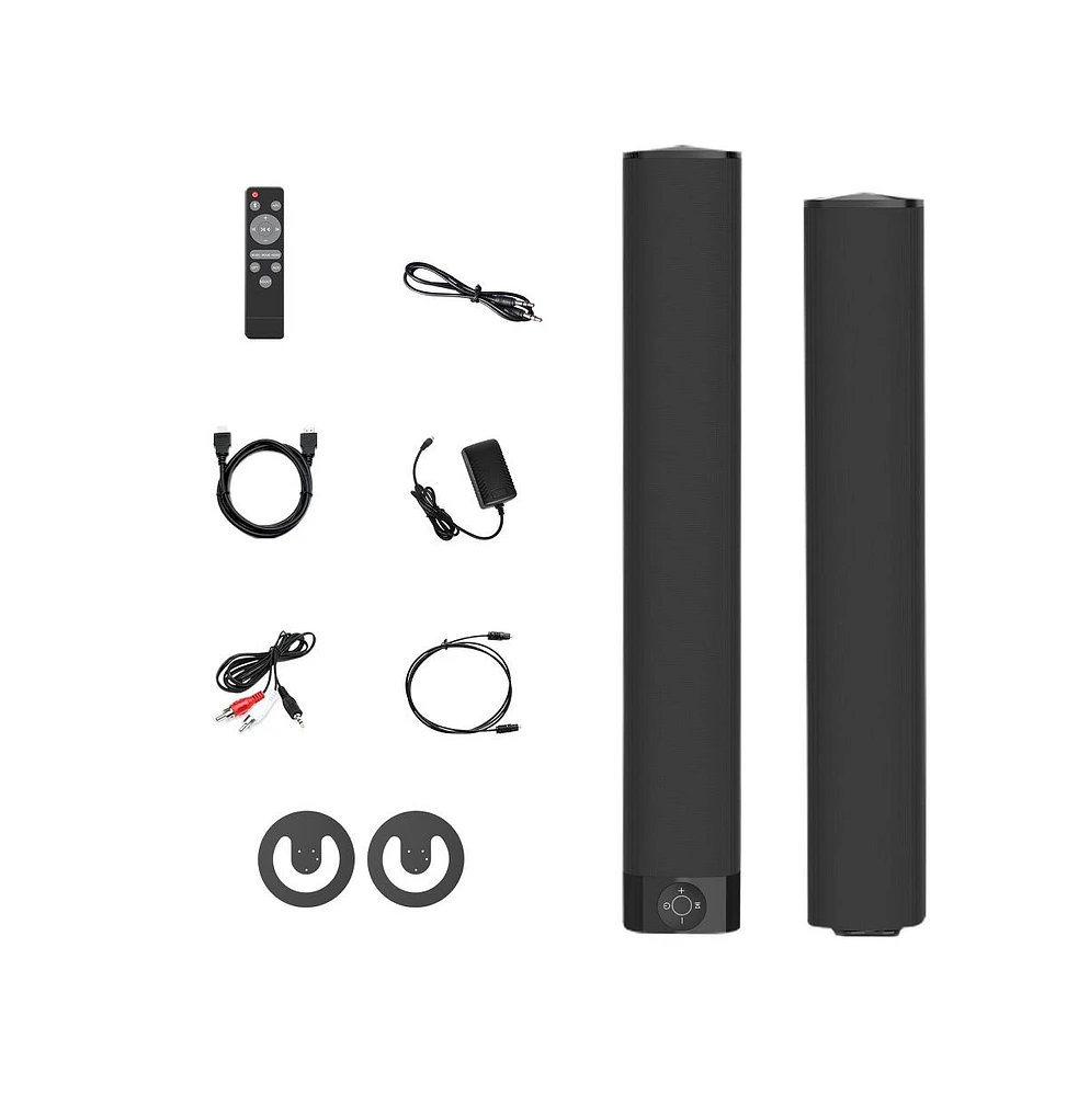 Cowin Bluetooth Soundbar Wireless Wired Auto Volume Boost 2 in 1 Separable
