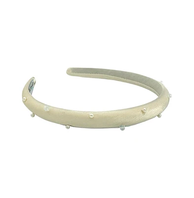 Padded Headband - Pearls