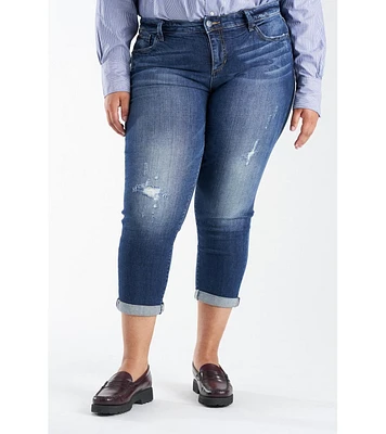 Slink Jeans Plus Denim Mid Rise Boyfriend