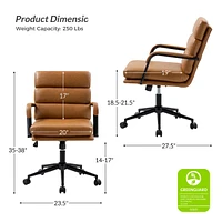 Comtemperary Joseph Task Chair with Arms