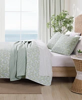 Closeout! Tommy Bahama Home Pineapple Bloom Reversible 2 Piece Quilt Set, Twin