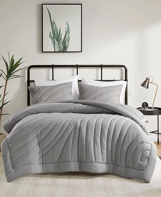 Urban Habitat Juniper Puffy 3-Pc. Comforter Set, Full/Queen