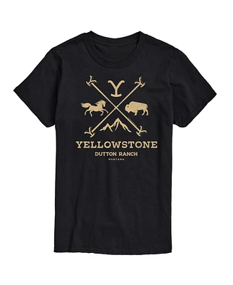 Hybrid Apparel Yellowstone Mens Short Sleeve Tee