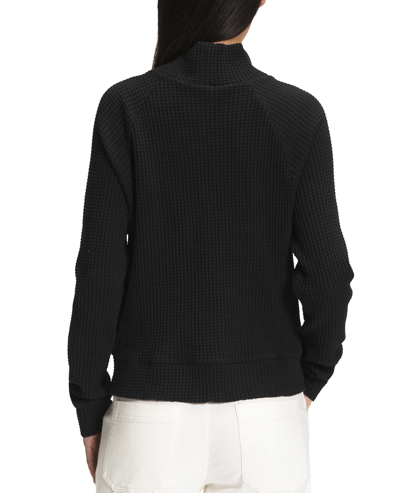 The North Face Women's Mock Neck Cotton Chabot Top