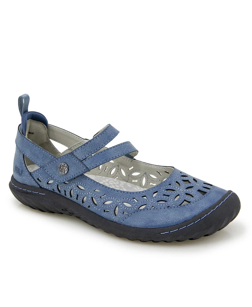 Jbu Women's Bellerose Encore Casual Mary Jane Flats
