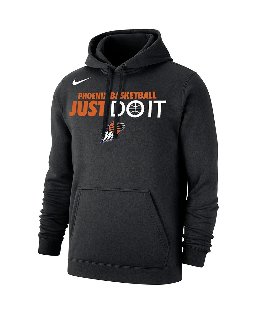 Nike Men's and Women's Black Phoenix Mercury Just Do It Club Pullover Hoodie