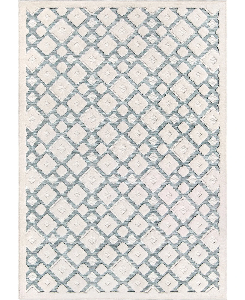 Closeout! Crochet Diamond Park 5'3"x7'6" Area Rug