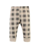 Hudson Baby Boys Unisex Cotton Essentials Bodysuit, Pants, and Shoes 3Pk