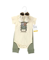 Hudson Baby Boys Cozy Cotton Outfit Collection