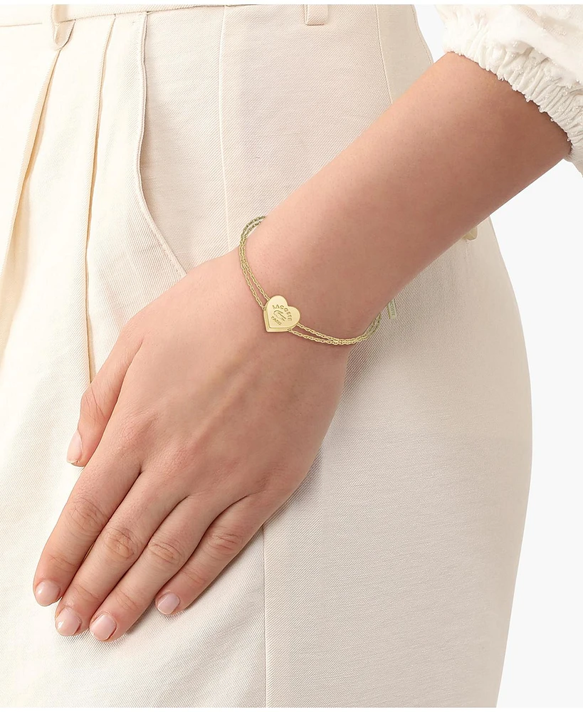 Lacoste Women's Love My Croc Ip Plated Bracelet