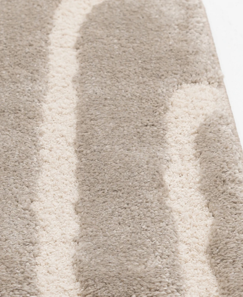 Mink Home Leisure Reef 5'3"x7'7" Area Rug