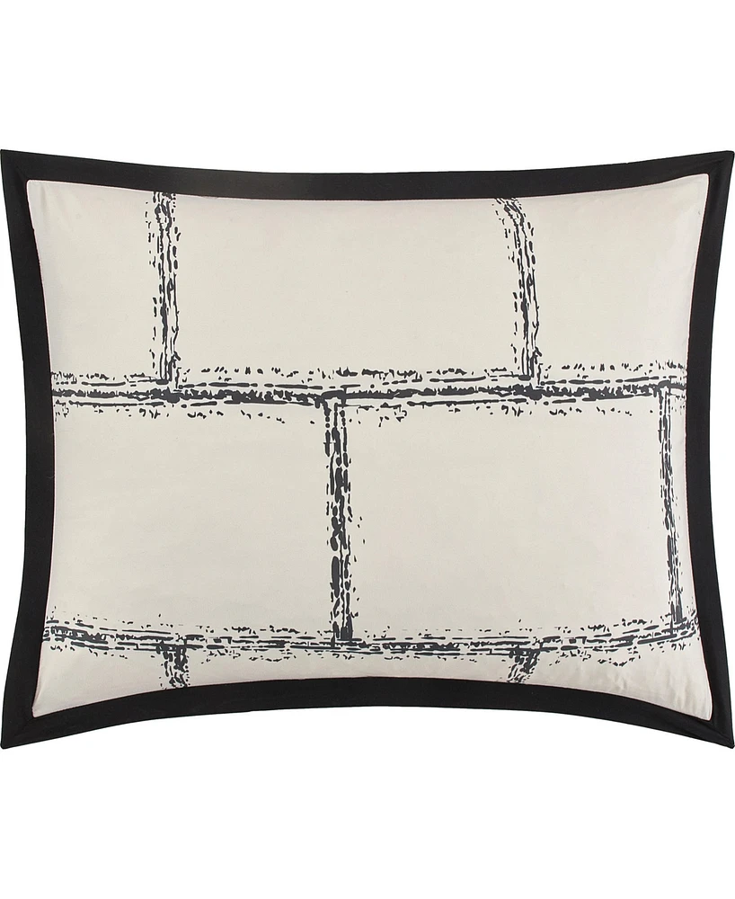 Closeout! Stratford Park Brickridge Reversible 6-Pc. Comforter Set
