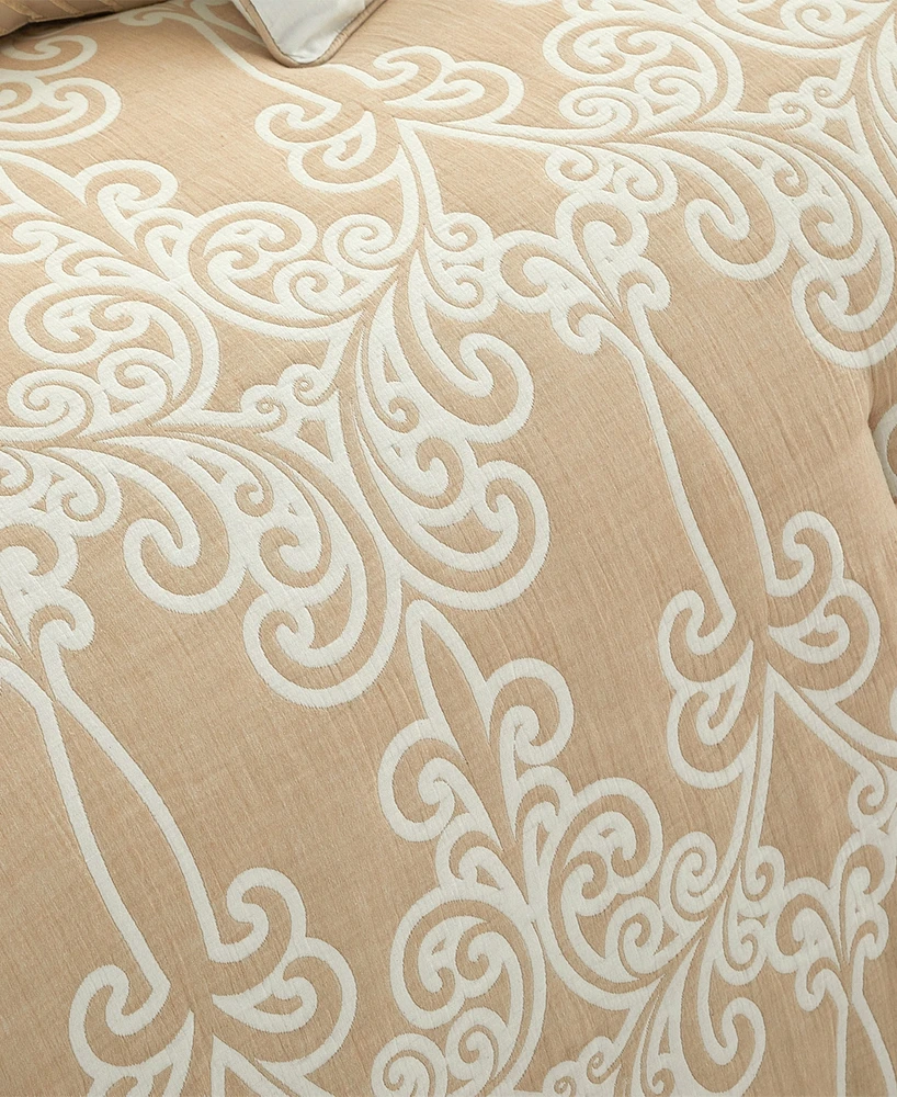 Stratford Park Djazira Damask 9-Pc. Comforter Set, Queen