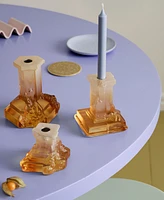 Kosta Boda Rocky Baroque Candlesticks
