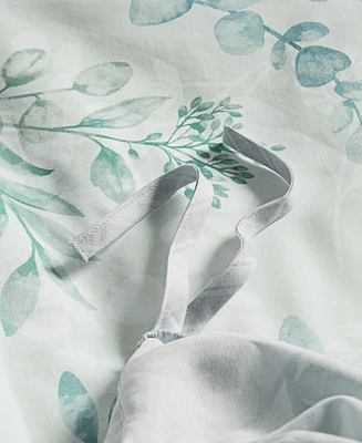 Charter Club Eucalyptus Garden 3-Pc. Duvet Cover Set, Full/Queen, Exclusively at Macy's