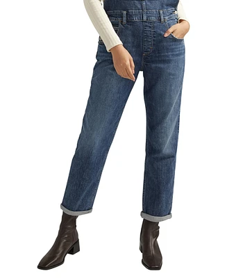 Silver Jeans Co. Women's Baggy Straight Leg Overall