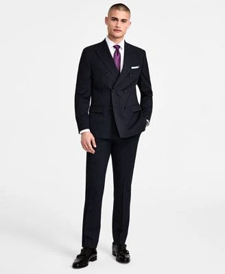 Alfani Mens Slim Fit Pinstripe Double Breasted Suit Separates Created For Macys