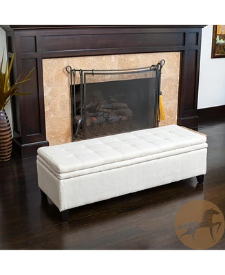 Brighton Linen Storage Ottoman
