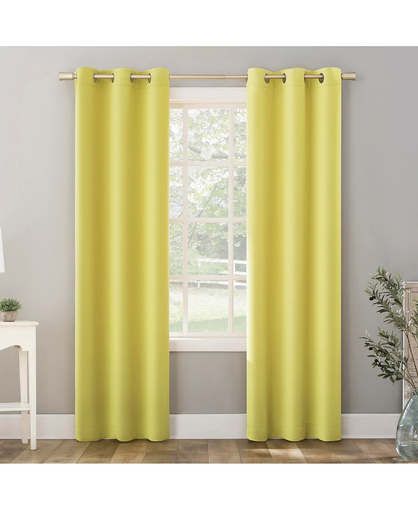 Riley Kids Bedroom Blackout Grommet Curtain Panel