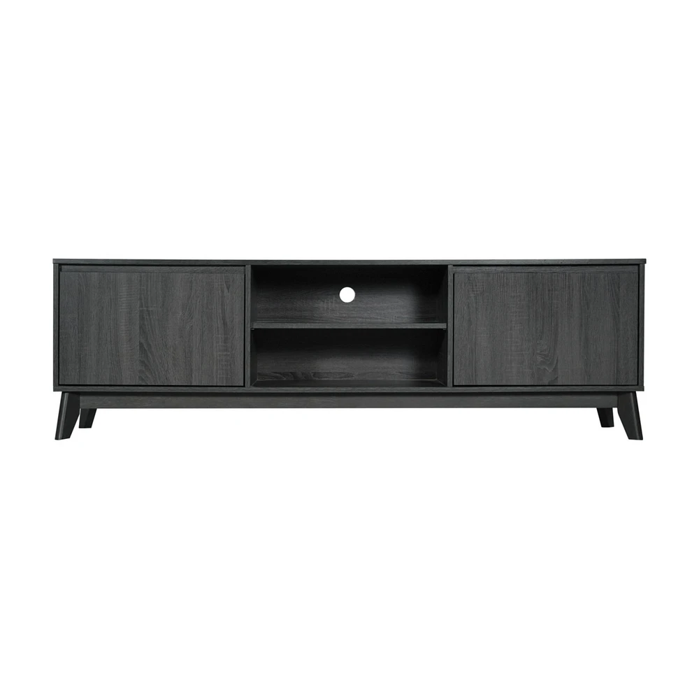 Blakely Mid-Century Modern Tv Stand Made With Durable Engineered Wood