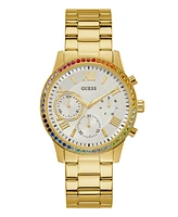 Guess Women's Analog Gold Tone Stainless Steel Watch, 40mm