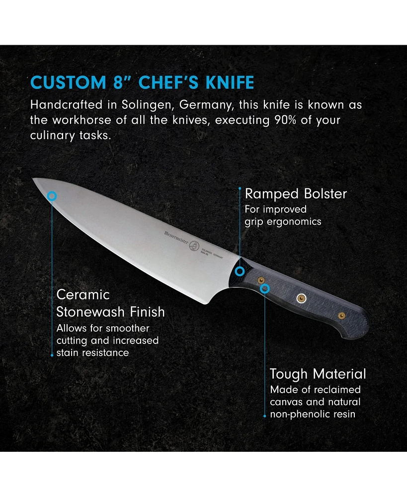 Messermeister Custom Chef s Knife, 8”