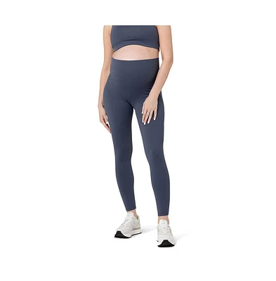 Ripe Maternity Tempo Active Full Length Legging Blue Steel