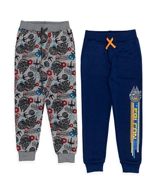 Star Wars Boys Darth Vader Fleece 2 Pack Jogger Pants