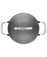 Le Creuset Essential Non-Stick Ceramic Stockpot with Glass Lid, 4-Quarts