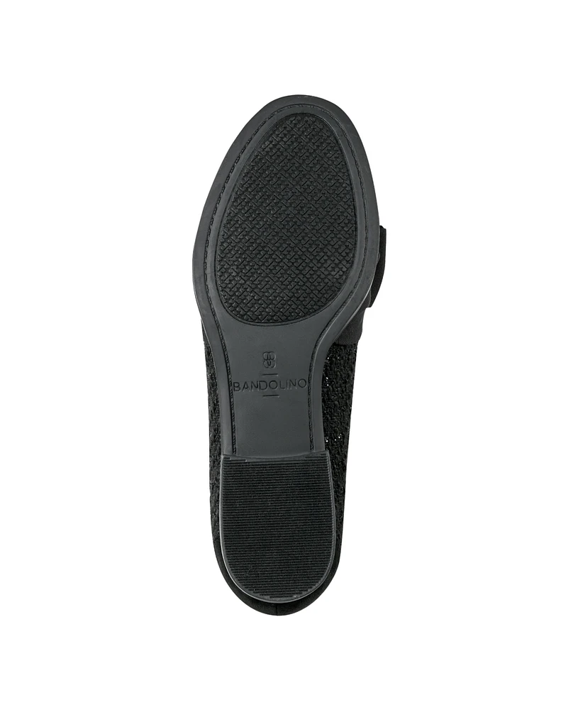 Bandolino Women's Lindio Bow Slip On Tailored Loafers