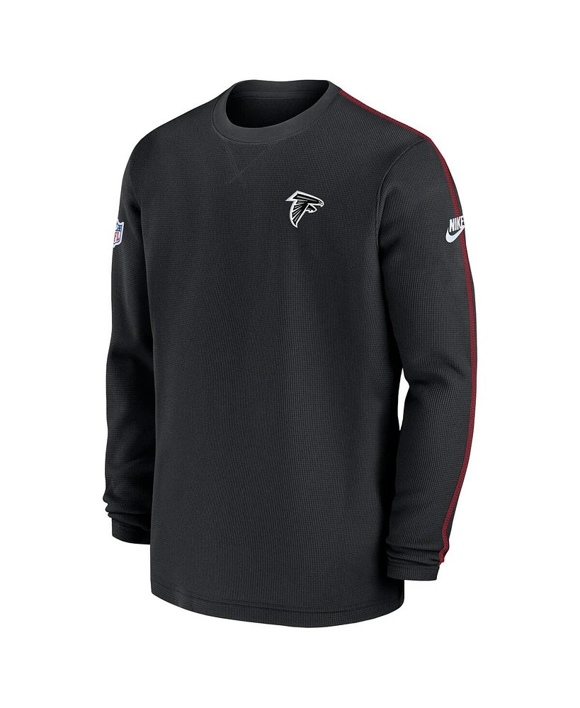 Nike Men's Black Atlanta Falcons Alternate Logo Coach Long Sleeve T-Shirt