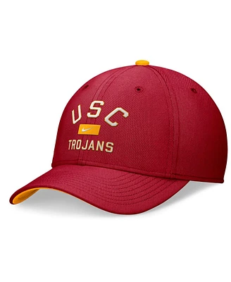 Nike Men's Cardinal Usc Trojans Primetime Swoosh Flex Hat