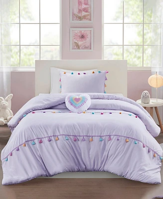 Intelligent Design Tessa Tassel 3-Pc. Comforter Set, Twin