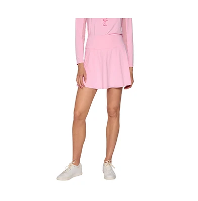 G Lifestyle Back Yoke Ruffle Skort