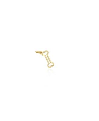 The Lovery Mini Gold Bone Charm 14K Gold