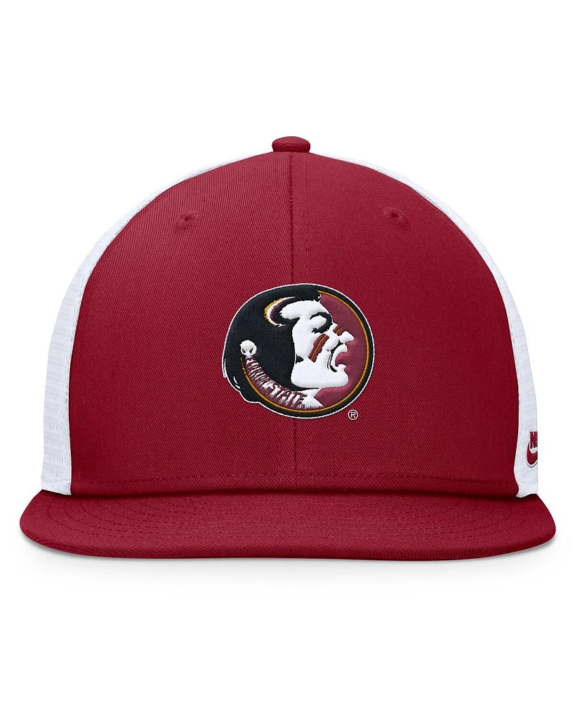 Nike Men's Garnet/White Florida State Seminoles Legacy Pro Snapback Hat