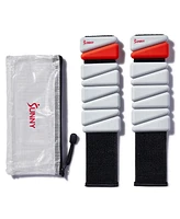 Sunny Health & Fitness 2 Lb Wearable Arm Weights, Set of 2 (1LB Each), Adjustable Silicone Ankle Weights