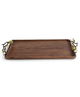Michael Aram Pinecone Medium Wood Tray