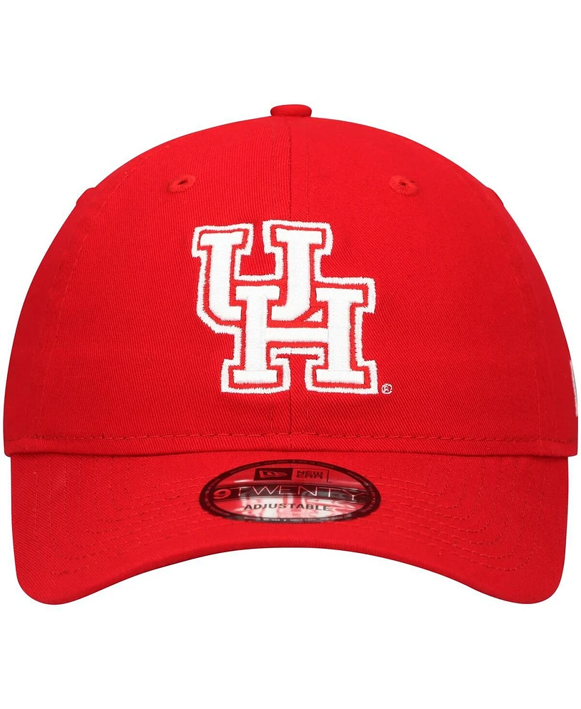 New Era Men's Red Houston Cougars Team 9TWENTY Adjustable Hat