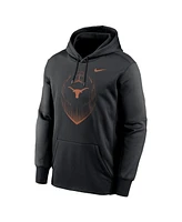 Nike Men's Black Texas Longhorns Football Icon Performance Fleece Pullover Hoodie