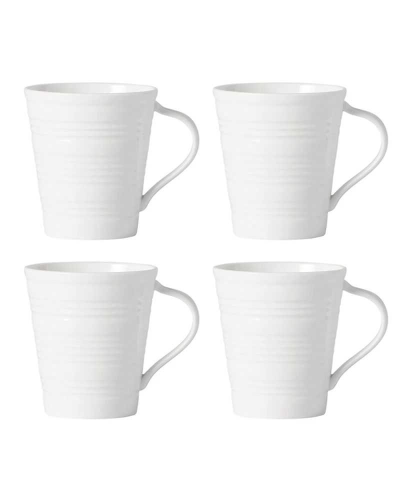 Lenox Tin Can Alley 4 Degree Mugs, Set of 4