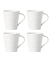Lenox Tin Can Alley 4 Degree Mugs, Set of 4