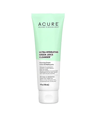 Acure Ultra Hydrating Green Juice Cleanser For Dehydrated Skin
