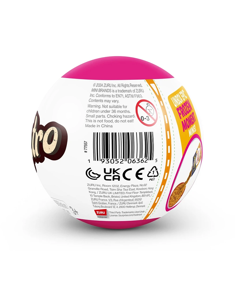 5 Surprise Zuru Mini Brands Retro Grocery Capsule