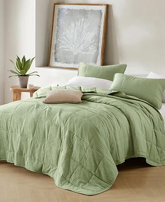 510 Design Mina Waffle Weave Textured 2-Pc. Quilt Set, Twin/Twin Xl