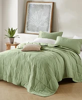 510 Design Mina Waffle Weave Textured 2-Pc. Quilt Set, Twin/Twin Xl