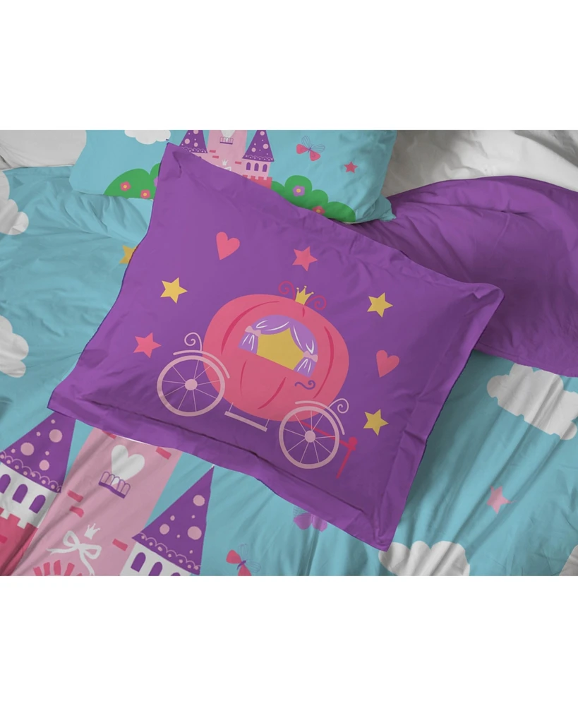 Sunny Side Up Magic Castle Bed Set with Sham