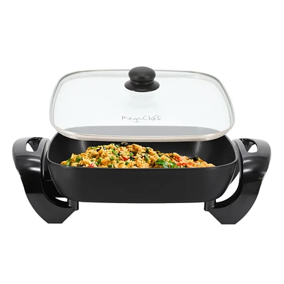Megachef 11.81 Inch Electric Skillet with Non-Stick Coating
