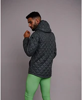 Oosc Men's Grey Glacier Thermolite Insulated Jacket
