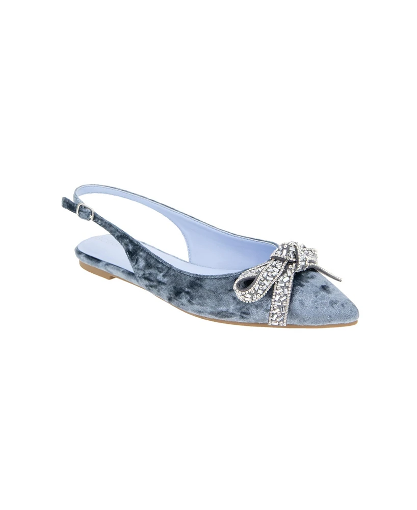 BCBGeneration Women's Katly Pointed Toe Slingback Flats